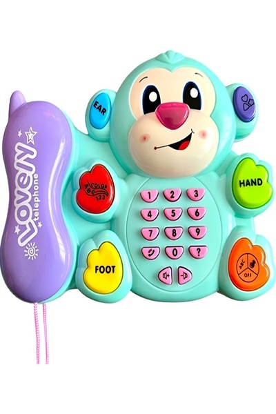 rexa هاتف لعبة القرد مع صوت - في العبوة