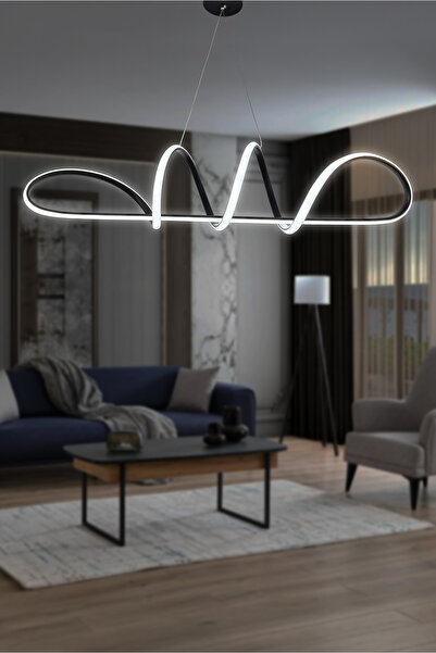 RSCOLLECTIONS Aydos Mutfak Led Avize Kumandasız Krom