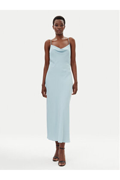 Calvin Klein Rochie de vară pentru femei LV044B053G albastră