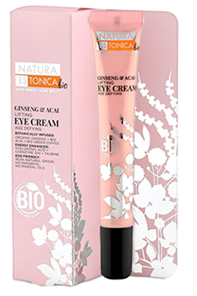 Natura Estonica Κρέμα για το περίγραμμα των ματιών με Ginseng και Acai, 20ml ...