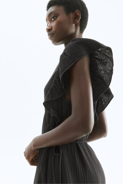 H&M Muslin Anvelop Elbise