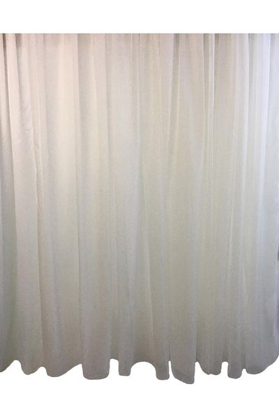 Liz Line Simple veil curtain, various colors and sizes, from the "Basic" collection by Liz Line, with drapery.