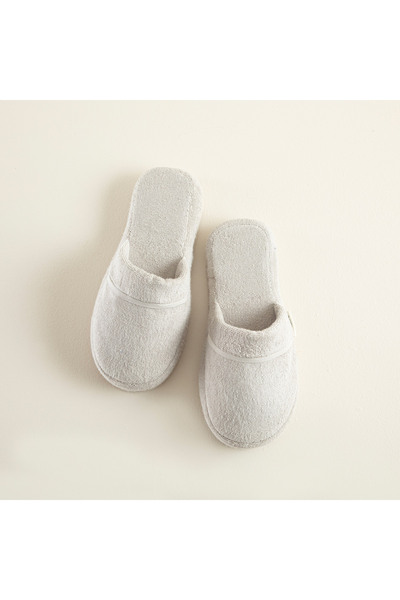 Chakra Solid Unisex Terlik Açık Gri