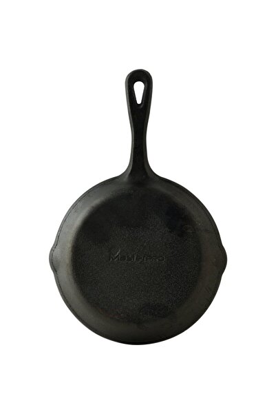 MasterPro COOK & SHARE cast iron frying pan 15.8 cm black
