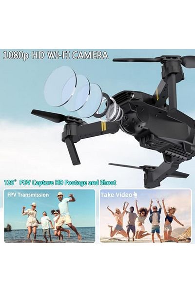 Cesiro Drone with 1080P Camera RC Quadcopter Drone for Beginners, Mini FPV Drone, Altitude Hold, D