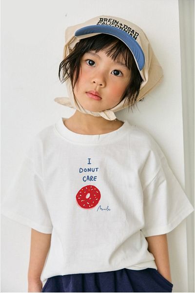 Monila Unisex Kids Cotton Printed Crew Neck Short Sleeve T-Shirt
