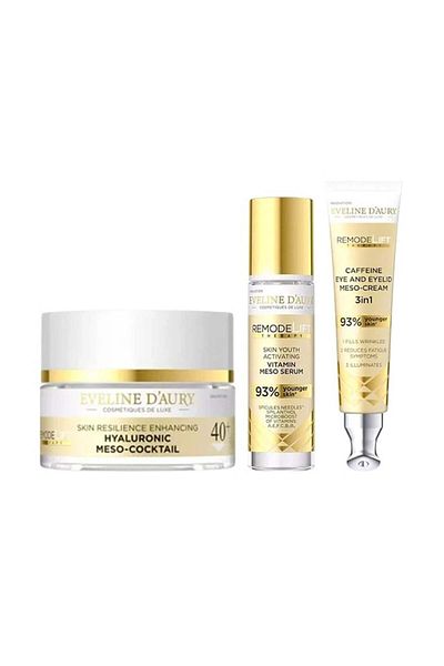 Eveline Cosmetics Eveline D’Aury 40+ Set: Face Cream 50ml, Vitaminizing Serum 30ml, Eye & Eyelid Cream 20ml
