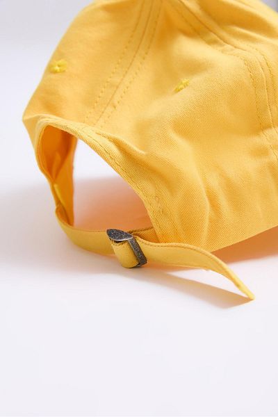 Raneel Kazançlı Alışveriş Vintage Model Washable Flat Hat Yellow