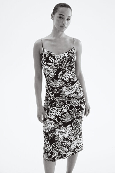 H&M Askılı İnterlok Elbise