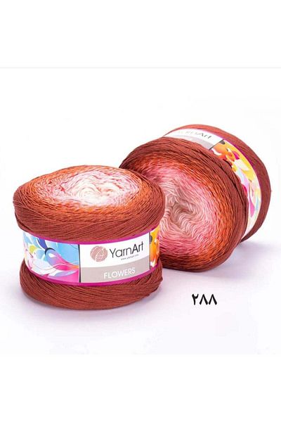 Yarnart Yarn Art Flowers Turkish Threads 2 Spools