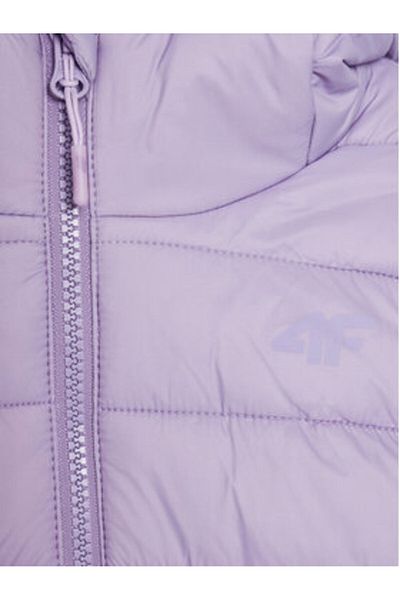 4F Jachetă de iarnă pentru fete 4FJWAW24TDJAF449 violet