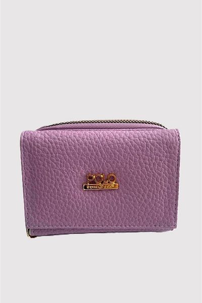Raneel Kazançlı Alışveriş Mini Wallet with Zippered Pocket Cover Lilac