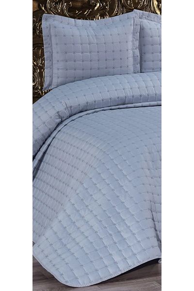 d'niss home touch of nature in your home Star Quilted 3 Piece Double Bedspread