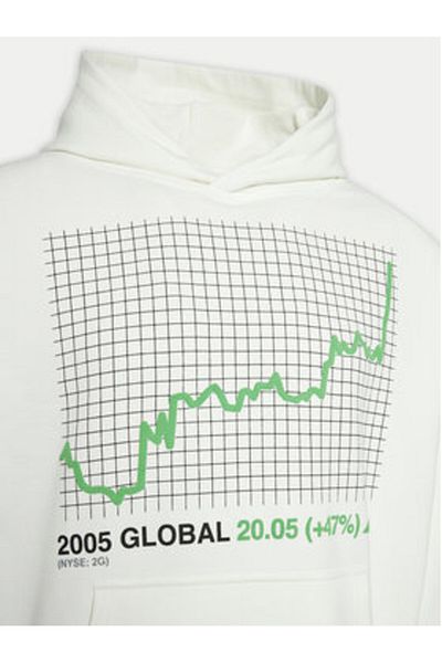 2005 Unisex Pump Hoodie White