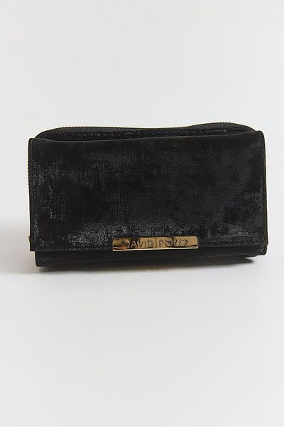 Raneel Kazançlı Alışveriş Zippered Multi-Compartment Women's Wallet Black