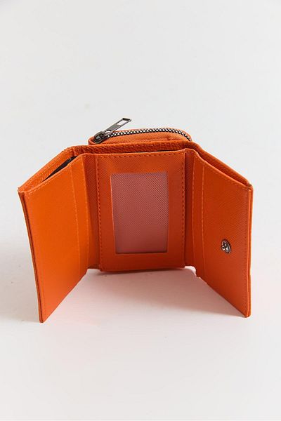 Raneel Kazançlı Alışveriş Multi-pocket zippered wallet orange