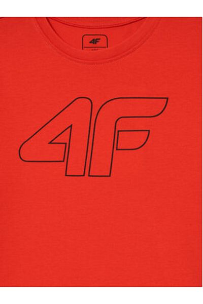 4F Boy T-Shirt 4FJWMM00TTSHM1627 Red