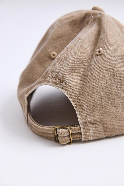 Raneel Kazançlı Alışveriş Vintage Model Washable Flat Hat Mink