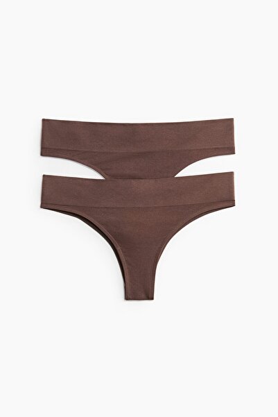 H&M 2'li Dikişsiz Brazilian Külot