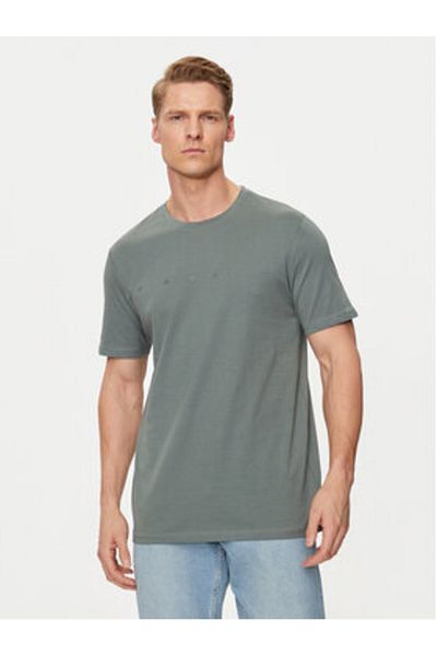 4F Tricou bărbătesc 4FWSS24TTSHM1283 Verde