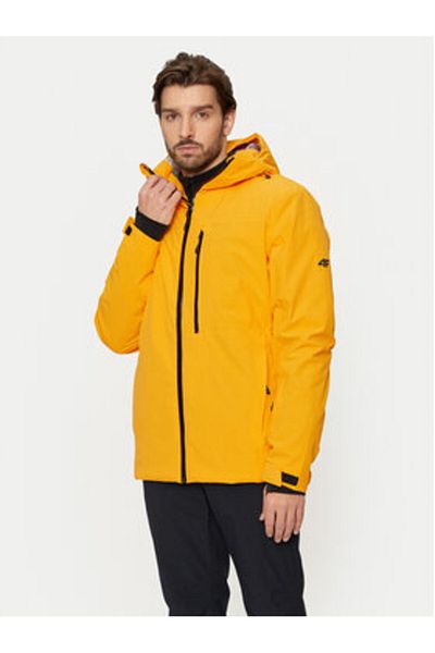 4F Men's Ski Jacket 4FWAW24TTJAM574 Yellow