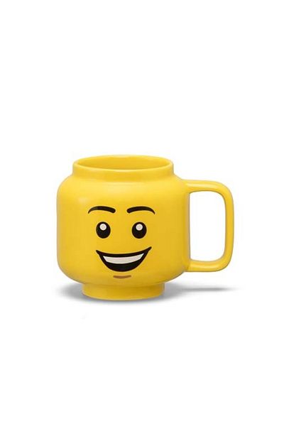 LEGO Small LEGO Ceramic Mug - Happy Boy Head
