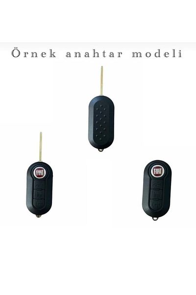 ŞENYILDIZ AKSESUAR Fiat Doblo Fiorino Punto Bravo 500 Ducato Panda Carbon Key Case Cover 2. See Picture