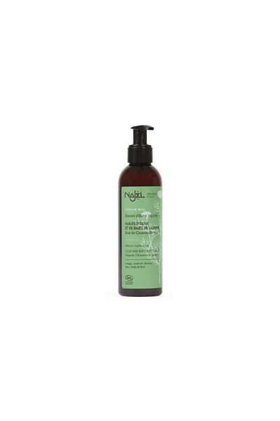NAJEL Organic liquid Aleppo soap, Najel, Chamomile and honey aroma, for dry and sensitive skin, 200ml