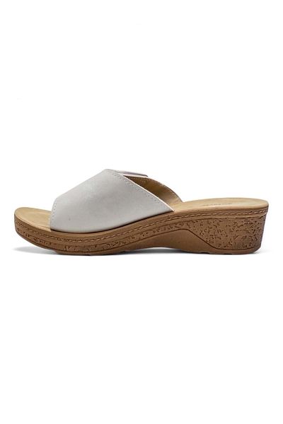 Polaris Polaris 407022.Z5Fx Women's Slippers Silver