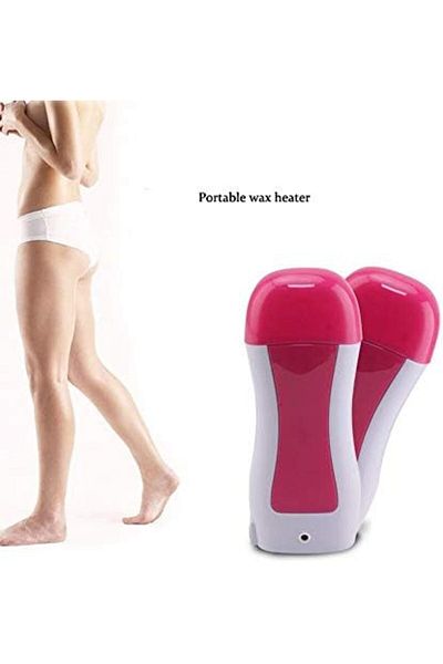 MACON LXFENG Professional Depilatory Roll on Wax Heater Roller Waxing Hot Cartridge Hair Removal Warmer Si