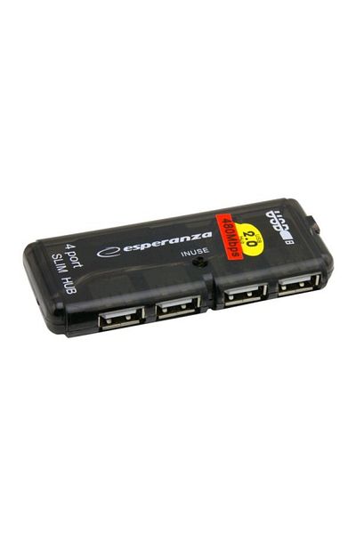 ESPERANZA USB Hub, Esperanza, EA112, USB 2.0, 4 ports