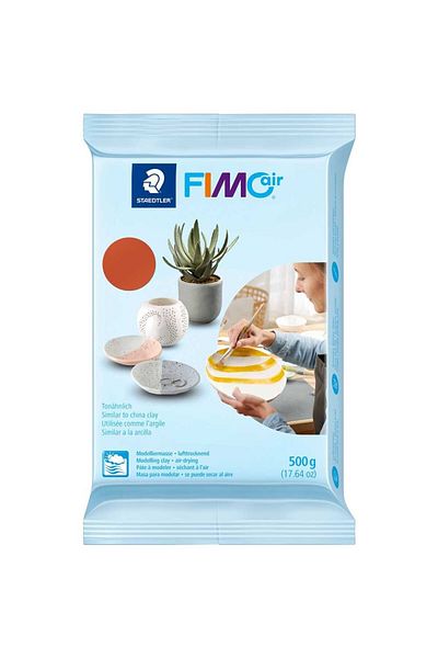 Bafimo FIMOair air-drying modeling clay 500g Terracotta brown