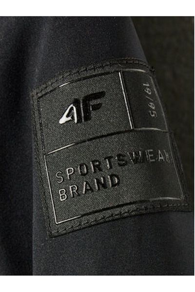 4F Jachetă de iarnă pentru fete TJACF106 Neagră