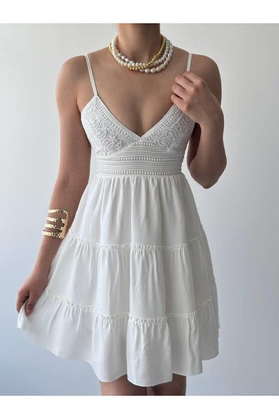 MRA Fashion Nose Rope Strap Dress