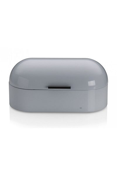 KELA Keck Lang FRISCO metal bread box, gray 44x21.5x22cm