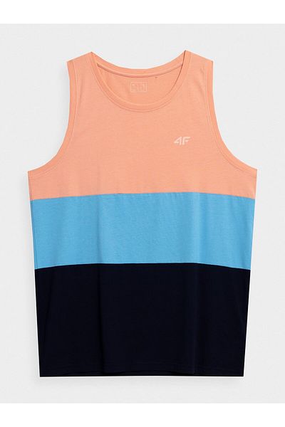 4F Tricou bărbătesc 4FSS23TTSHM352 roz