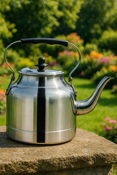 Metler Üstten Kulplu Alüminyum Çaydanlık No:1 | 1 Litre Hafif ve Ateşe Dayanıklı