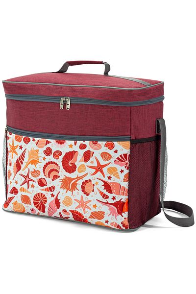 Benzi Thermal Insulated Bag BZ 5680, 28 x 24 x 21, 14 L, Grena
