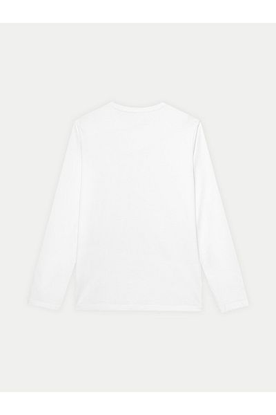 4F Men's Longsleeve 4FWSS24TLONM217 White