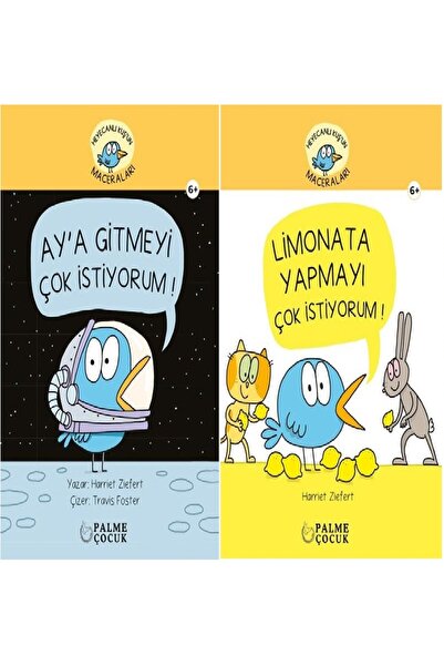 Palme Yayınevi The Adventures of Excited Bird I Want to Go to the Moon Very M...