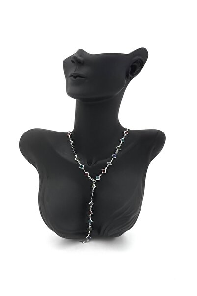 ELİOSA قلادة متعددة الألوان من الفولاذ المقاوم للصدأ Y (الفولاذ المقاوم للصدأ...