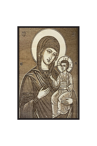 OEM Icoana Maicii Domnului - Portarita din Iviron 30 cm