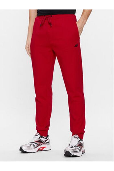 4F Men's Sweatpants TTROM452 Red