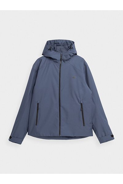 4F Jachetă outdoor pentru bărbați TTJAM304 bleumarin