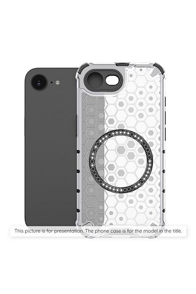 SKYDDAR INNOVATION Case for Xiaomi Redmi A5 4G (Regional), HoneyComb Shield MagSafe, White, sticker set