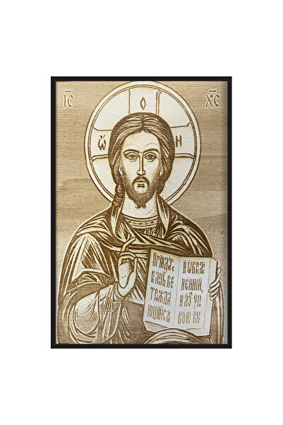 OEM Icoana Iisus Hristos Pantocrator 70 cm