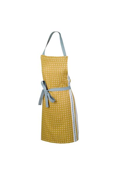 Kela Sorț Svea 100% bumbac model galben curry/albastru îngheț
