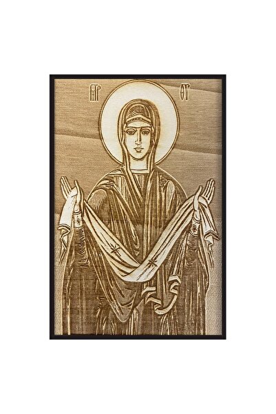 OEM Icoana Acoperamantul Maicii Domnului 70 cm