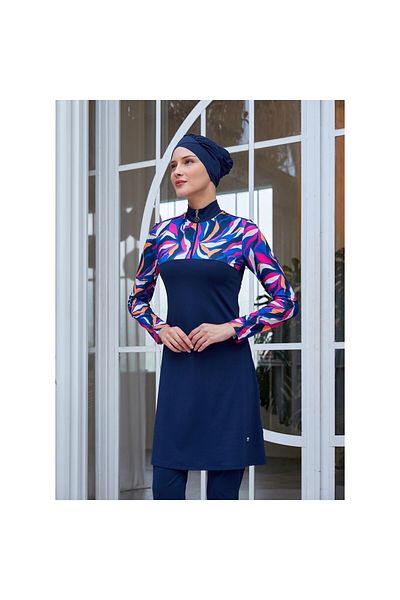 MARESİVA Maresiva Zelie Long Sleeve Hijab Swimsuit 252107