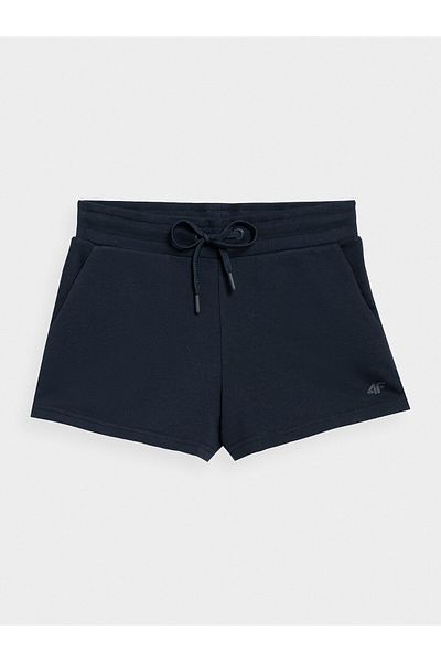 4F Pantaloni scurți sport pentru femei 4FSS23TSHOF175 bleumarin